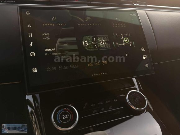 BAYİ 2023 RANGE ROVER SPORT D300 DYNAMIC HSE 22'JANT+ELKT BASAMK