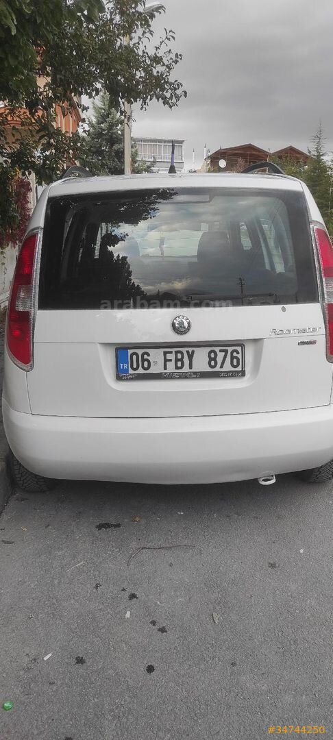 Sahibinden Skoda Roomster 1.2 Dinamik 2010 Model Ankara 163.600 km Beyaz 4
