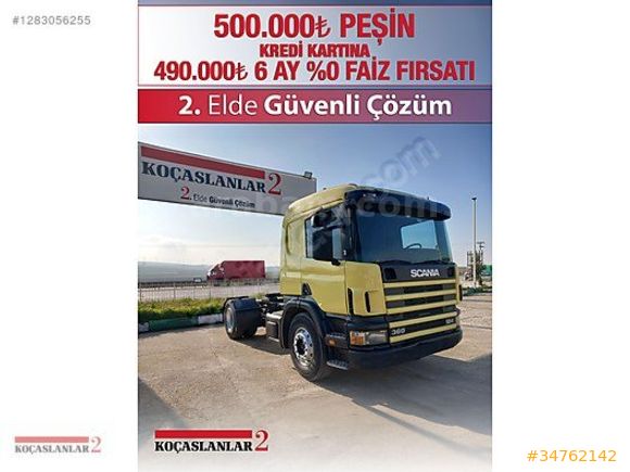 6 AY %0 FAİZ KOÇASLANLAR2'DE SCANİA 124 G360 2001 MODEL