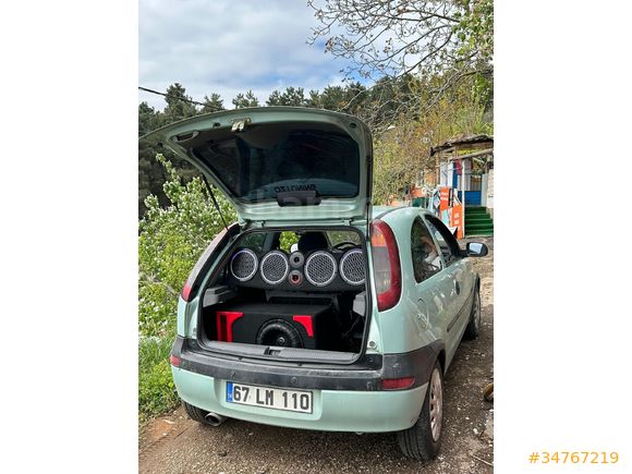 Sahibinden Opel Corsa 1.4 Comfort 2001 Model  248.000 km Yeşil