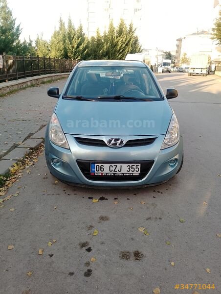Sahibinden Hyundai i20 1.4 CRDi Team 2010 Model Ankara 248.000 km Mavi (metalik)