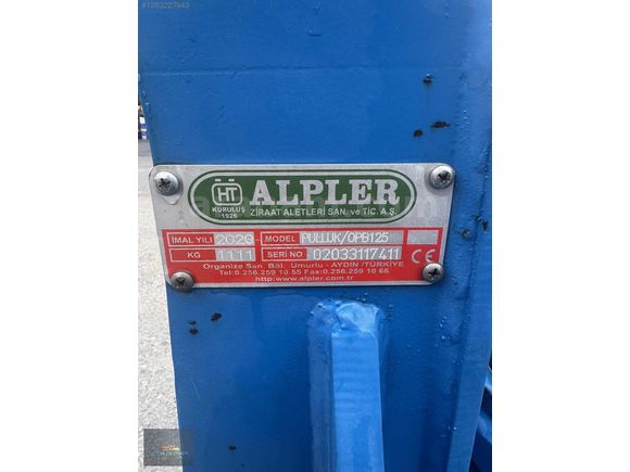 --2020 MODEL ALPLER 5 Lİ OTOMATİK PULLUK --