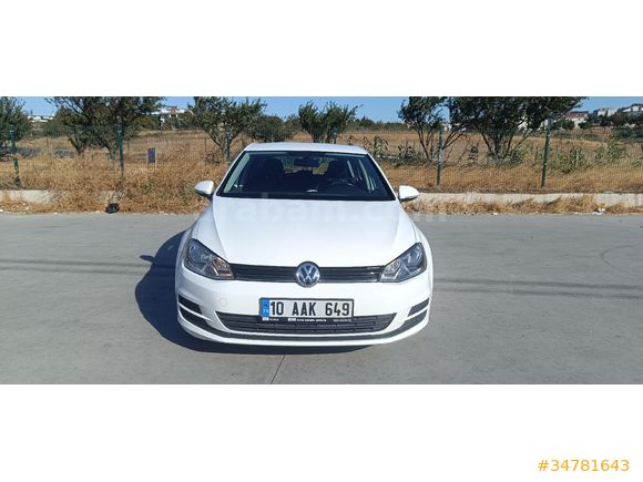 Sahibinden Volkswagen Golf 1.6 TDi BlueMotion Midline Plus 2015 Model 80.000 km Beyaz