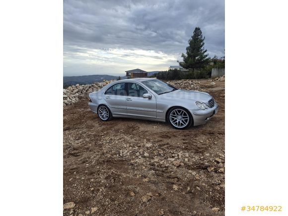 Sahibinden Mercedes - Benz C 200 Kompressor Avantgarde 2001 Model  390 km Gri (Gümüş)