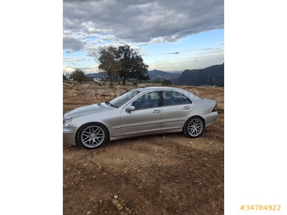 Sahibinden Mercedes - Benz C 200 Kompressor Avantgarde 2001 Model  390 km Gri (Gümüş)