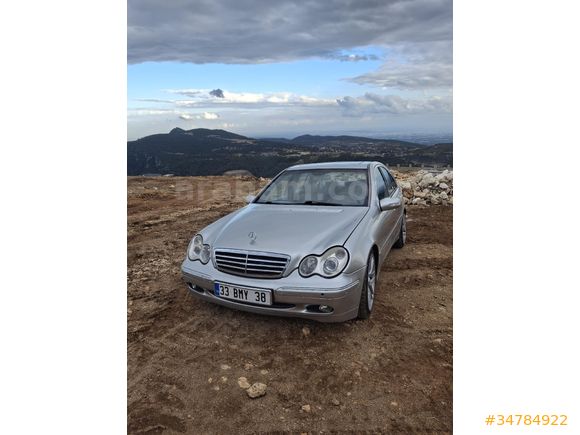 Sahibinden Mercedes - Benz C 200 Kompressor Avantgarde 2001 Model  390 km Gri (Gümüş)