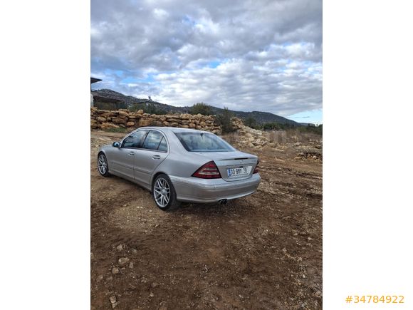 Sahibinden Mercedes - Benz C 200 Kompressor Avantgarde 2001 Model  390 km Gri (Gümüş)