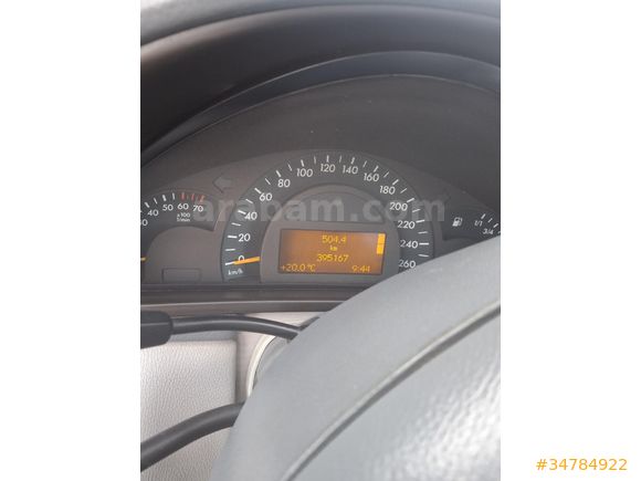 Sahibinden Mercedes - Benz C 200 Kompressor Avantgarde 2001 Model  390 km Gri (Gümüş)