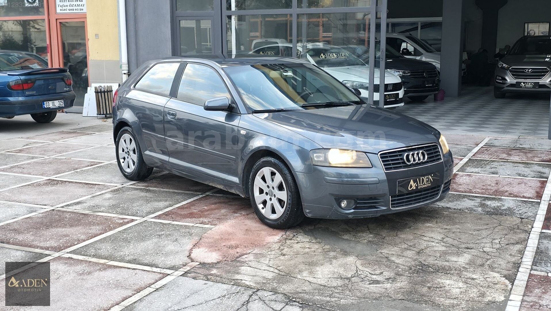 Galeriden Audi A3 Hatchback 1.6 Ambiente 2005 Model Afyonkarahisar 285.000 km Mavi 3