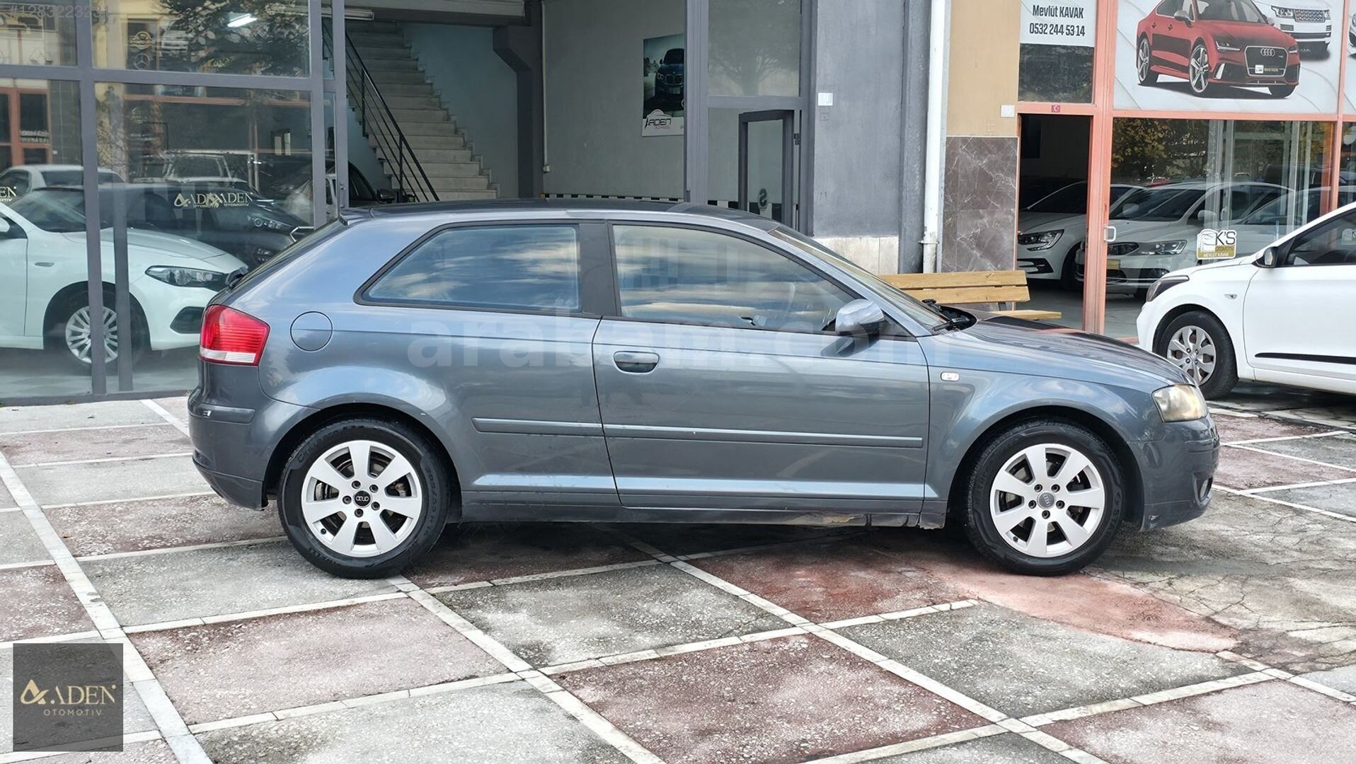 Galeriden Audi A3 Hatchback 1.6 Ambiente 2005 Model Afyonkarahisar 285.000 km Mavi 7