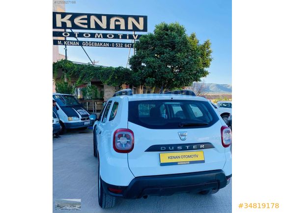 Kenan Oto'dan 2021 Çıkışlı 4 * 4 Duster. 121 bin km. İlk elden.