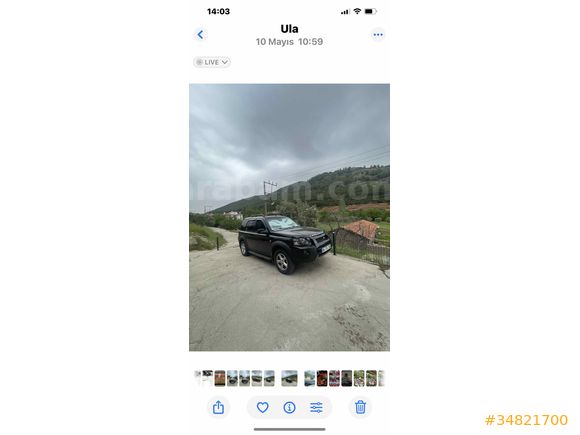 Sahibinden Land Rover Freelander 2.0 TD4 HSE 2004 Model 