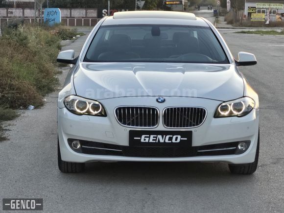 2011 BMW 5.20 D PREMİUM 5 BÖLGE CAMERA MAKAM PERDE