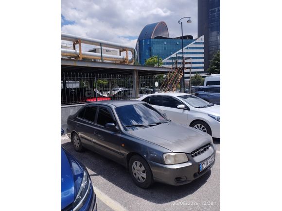 SATILIK Hyundai Accent 1.3 LX KLİMALI 2002 Model