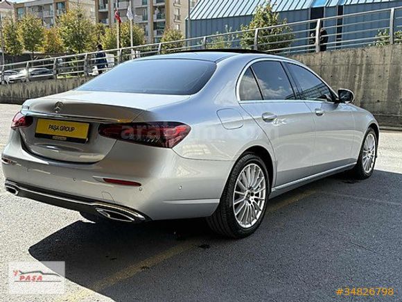 PAŞA'DAN 2023 MERCEDES E200 D BOYASIZ HATASIZ