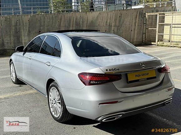 PAŞA'DAN 2023 MERCEDES E200 D BOYASIZ HATASIZ