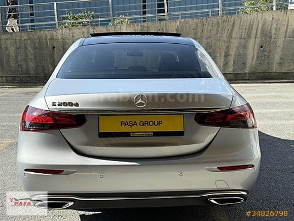 PAŞA'DAN 2023 MERCEDES E200 D BOYASIZ HATASIZ