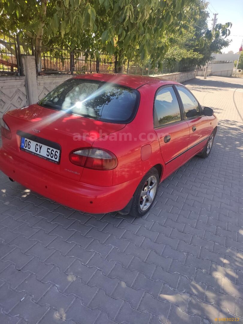 Sahibinden Daewoo Lanos 1.6 SX 1998 Model Kırşehir 240.000 km Kırmızı 1