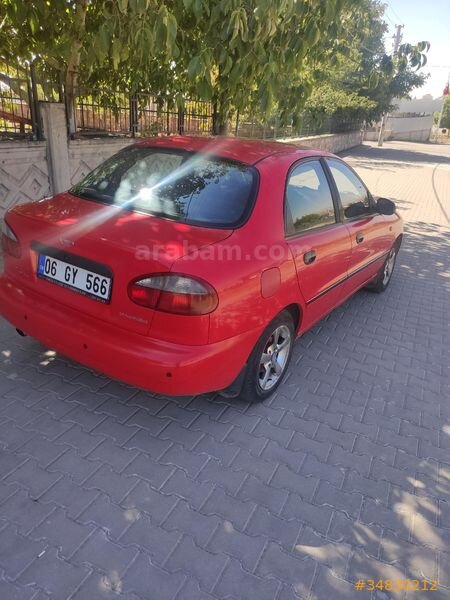 Sahibinden Daewoo Lanos 1.6 SX 1998 Model Kırşehir 240.000 km Kırmızı