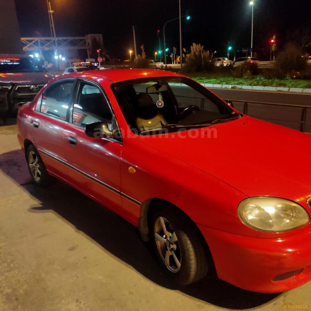 Sahibinden Daewoo Lanos 1.6 SX 1998 Model Kırşehir 240.000 km Kırmızı 5