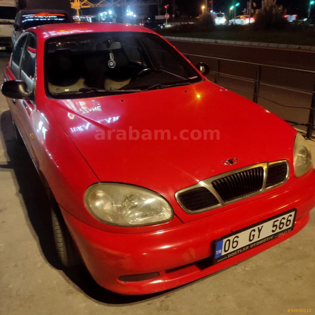 Sahibinden Daewoo Lanos 1.6 SX 1998 Model Kırşehir 240.000 km Kırmızı 6