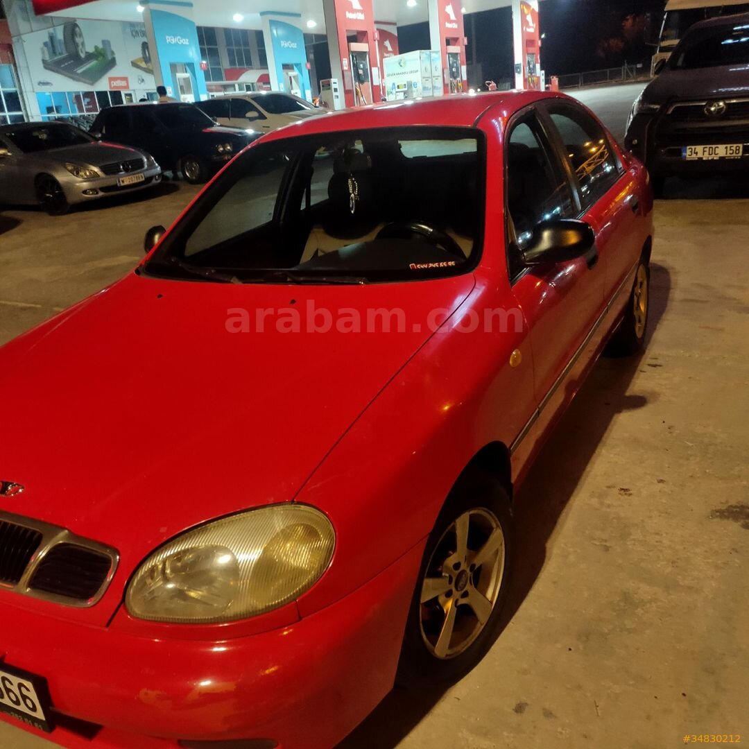 Sahibinden Daewoo Lanos 1.6 SX 1998 Model Kırşehir 240.000 km Kırmızı 3