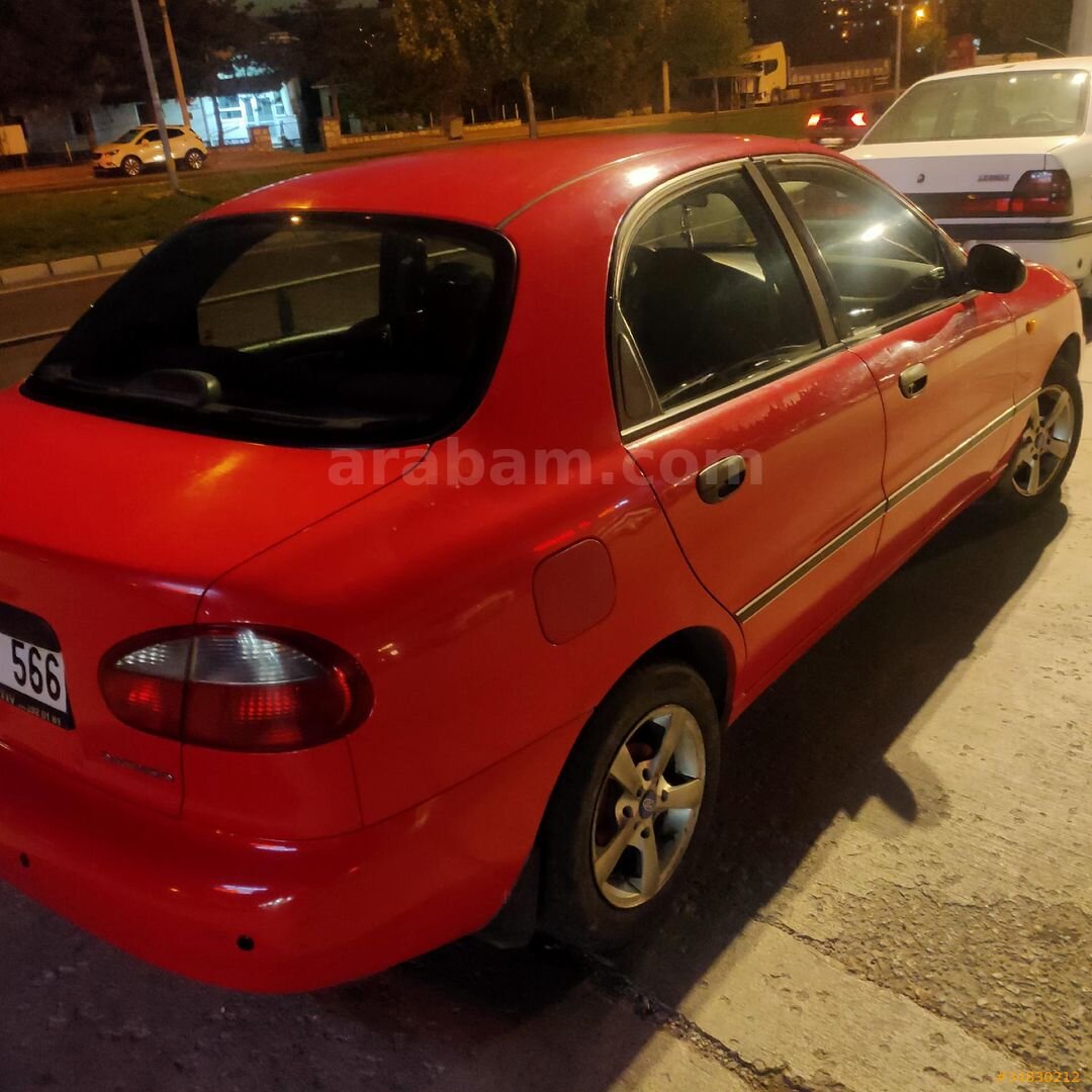 Sahibinden Daewoo Lanos 1.6 SX 1998 Model Kırşehir 240.000 km Kırmızı 4