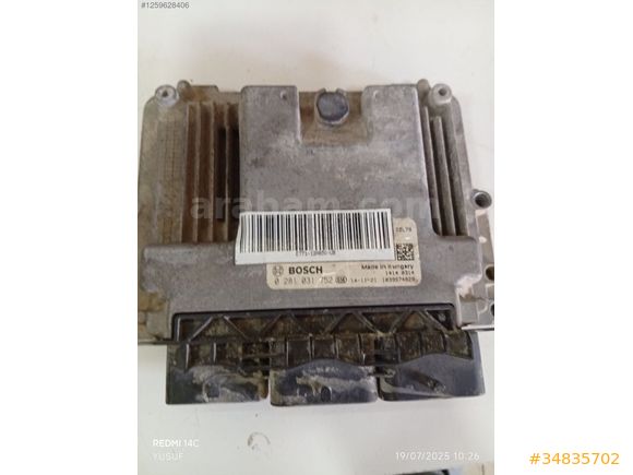 Ford courier motor beyni 2015-2022 arası