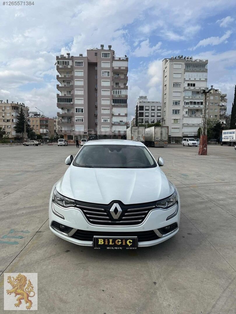 Galeriden Renault Talisman 1.6 dCi Touch 2016 Model Antalya 142.500 km Beyaz 2