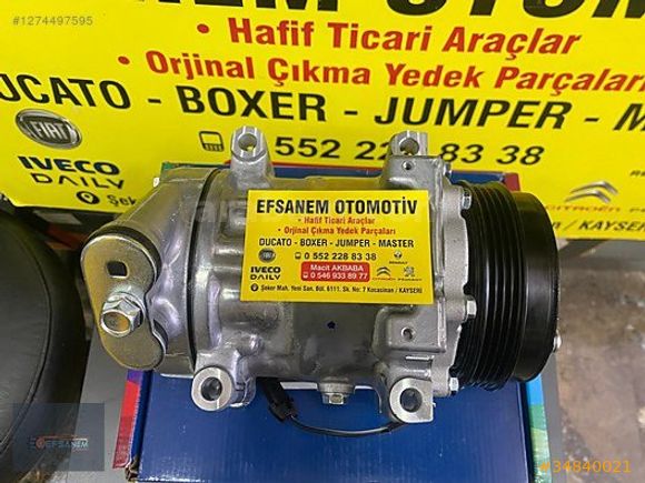 FIAT DUCATO KLİMA KOMPROSÖRÜ SIFIR BOSCH