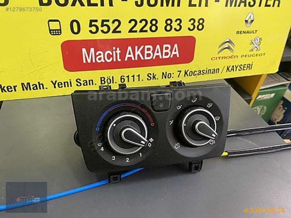 DUCATO KALORİFER KONTROL PANELİ