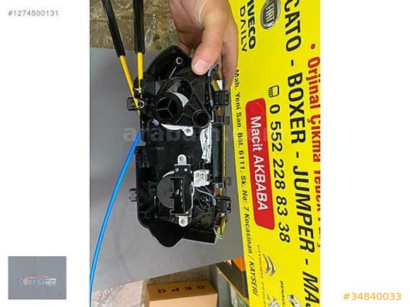 FİAT DUCATO KALORİFER KONTROL PANELİ KLİMALI