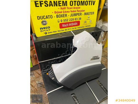 DUCATO 2014-2025 SOL ÇAMURLUK BEYAZ