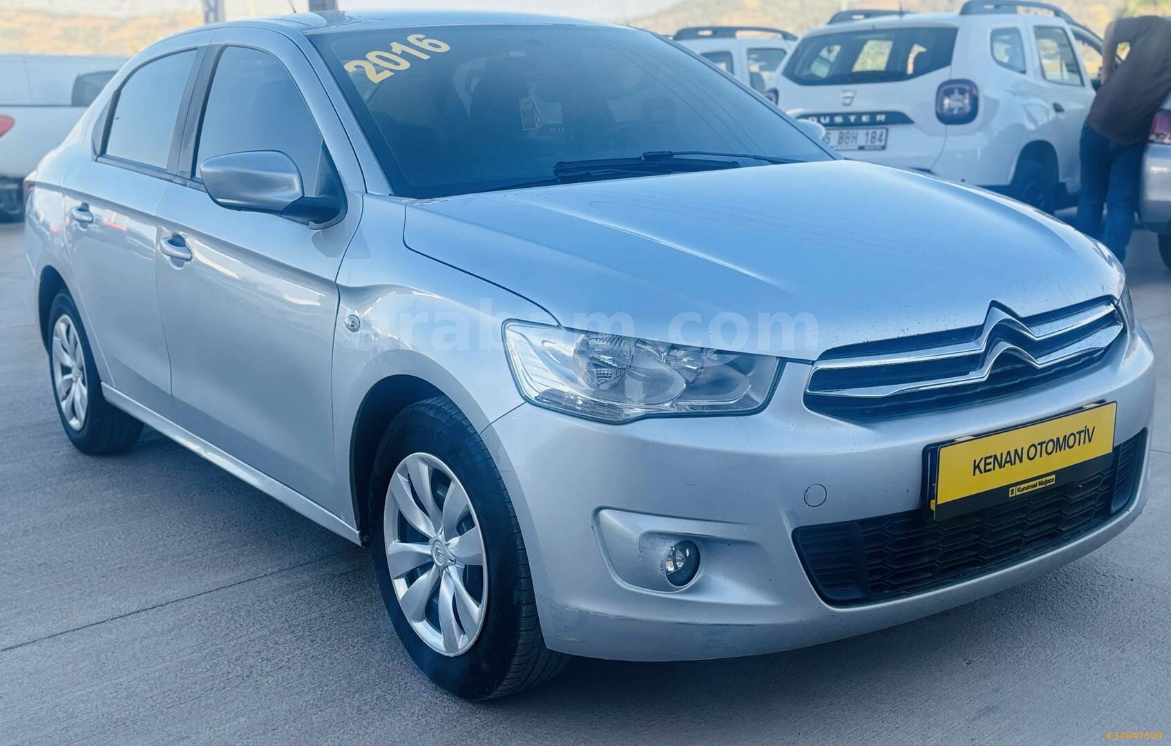 Galeriden Citroen C-Elysée 1.6 HDi Confort 2016 Model Gaziantep 295.000 km Gri (Gümüş) 7