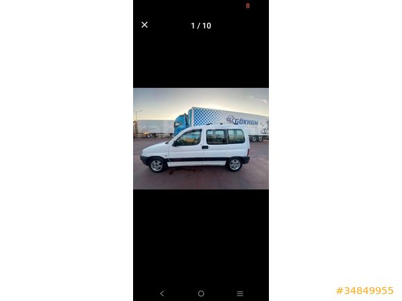 Sahibinden Citroen Berlingo 1.9 D 2001 Model