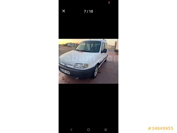 Sahibinden Citroen Berlingo 1.9 D 2001 Model