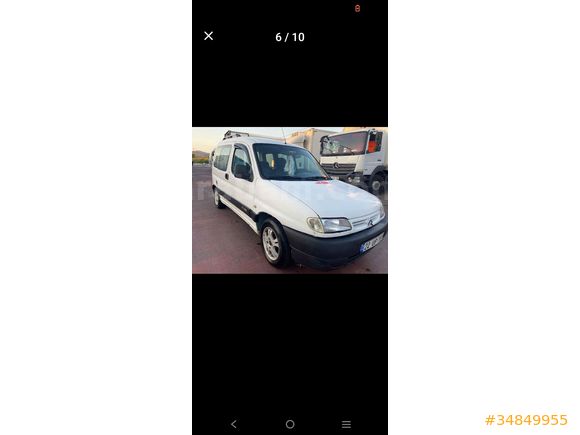 Sahibinden Citroen Berlingo 1.9 D 2001 Model