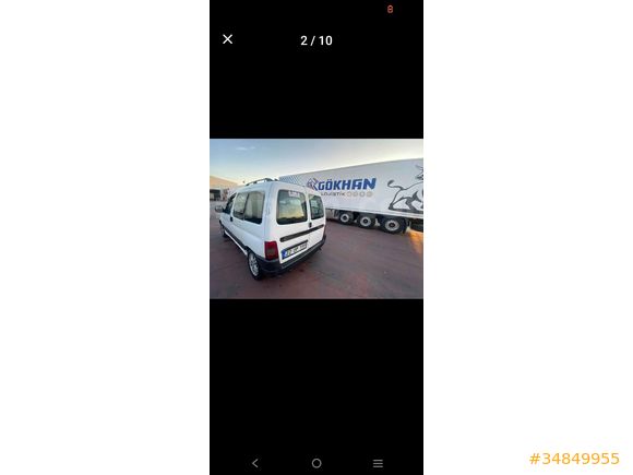 Sahibinden Citroen Berlingo 1.9 D 2001 Model