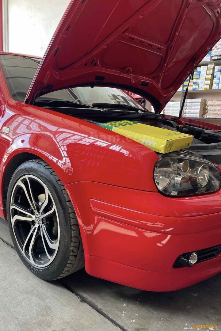Sahibinden Volkswagen Golf 1.6 Trendline 2000 Model Aydın 190.000 km Kırmızı 5