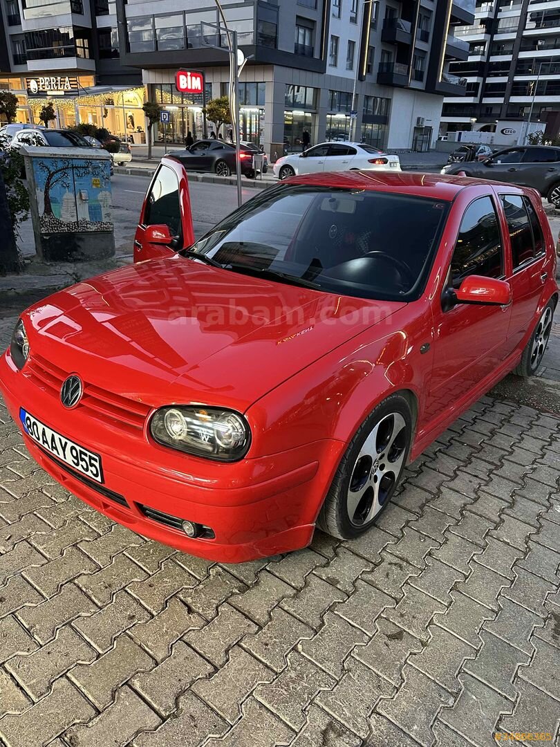 Sahibinden Volkswagen Golf 1.6 Trendline 2000 Model Aydın 190.000 km Kırmızı 4