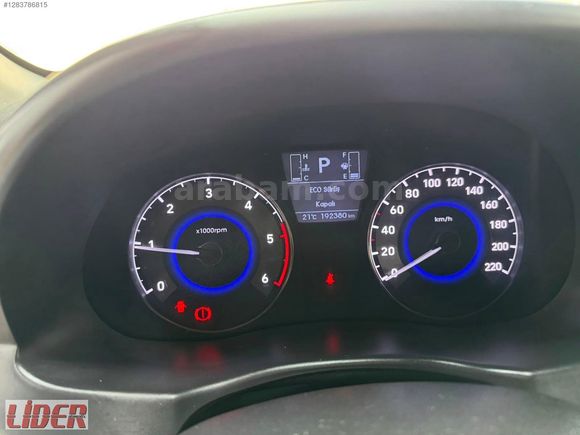 LİDERDEN KREDİ FIRSATLI 2018 MODEL ACCENT BLUE