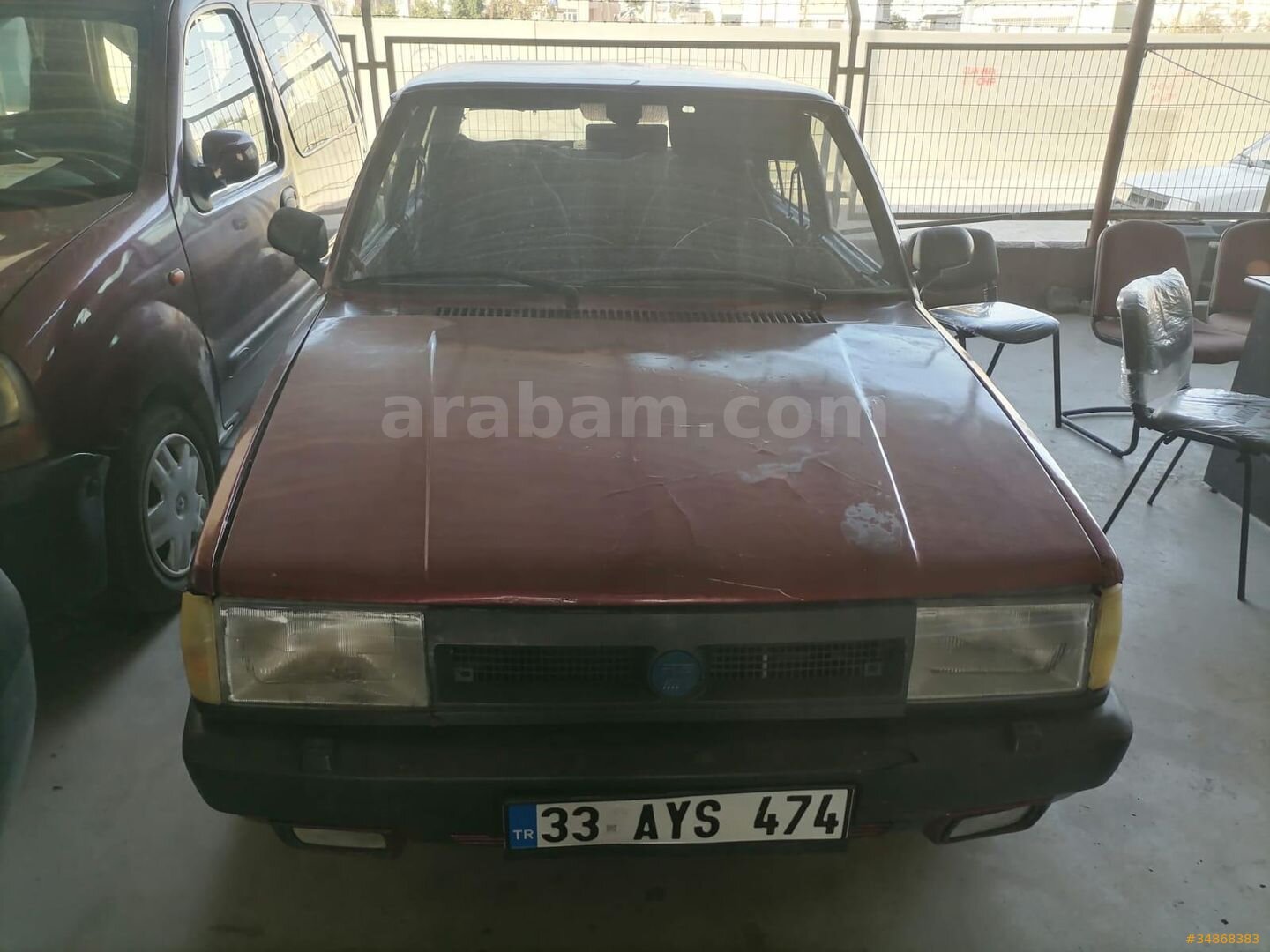 Galeriden Tofaş Doğan L 1993 Model Mersin 86.000 km Bordo 2