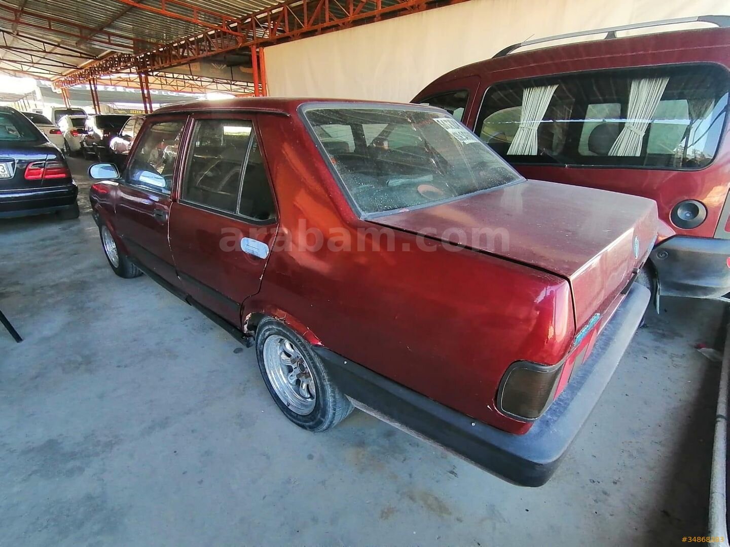 Galeriden Tofaş Doğan L 1993 Model Mersin 86.000 km Bordo 7