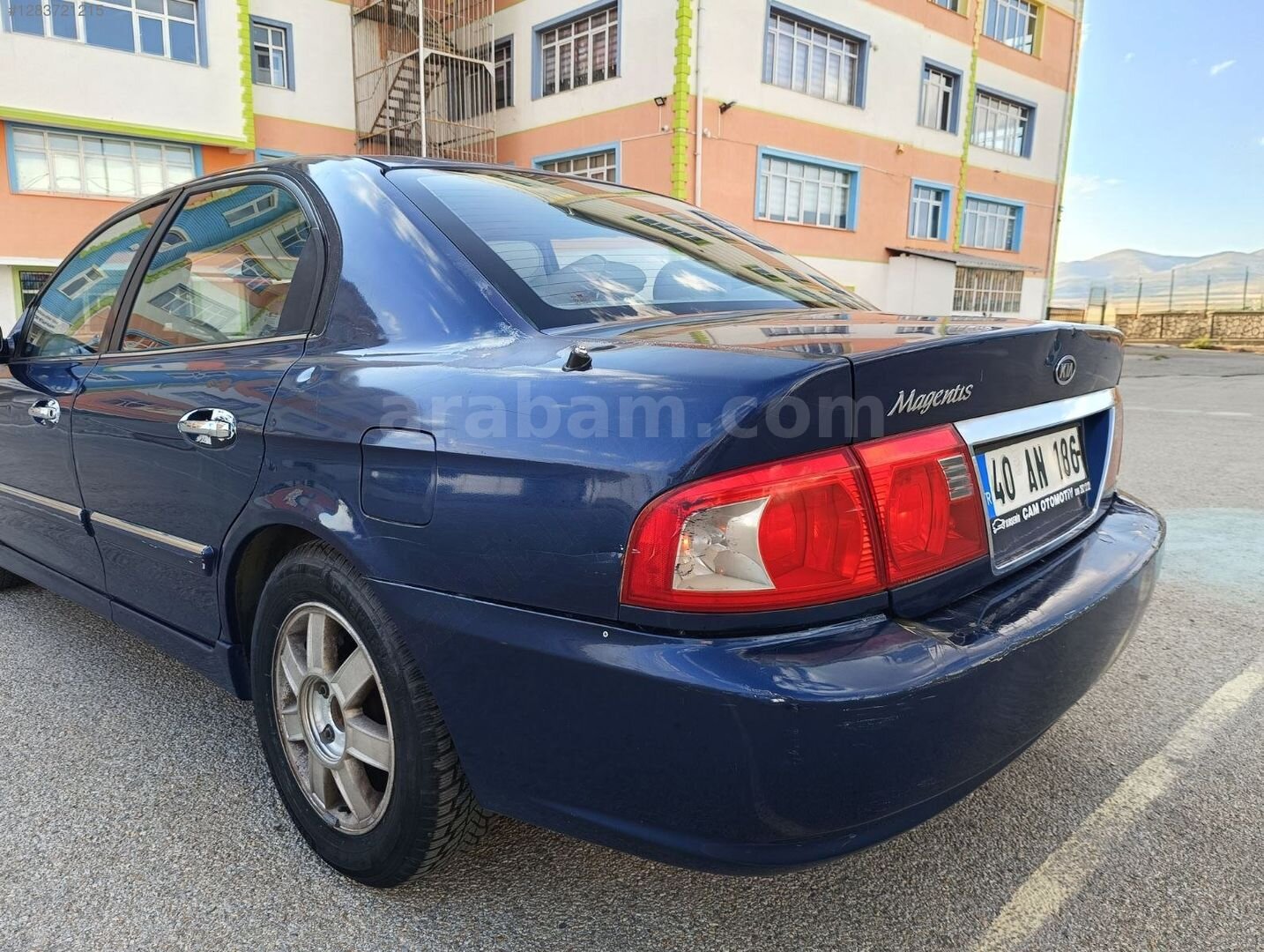 Galeriden Kia Magentis 2.0 LX 2005 Model Kırşehir 265.000 km Mavi 4