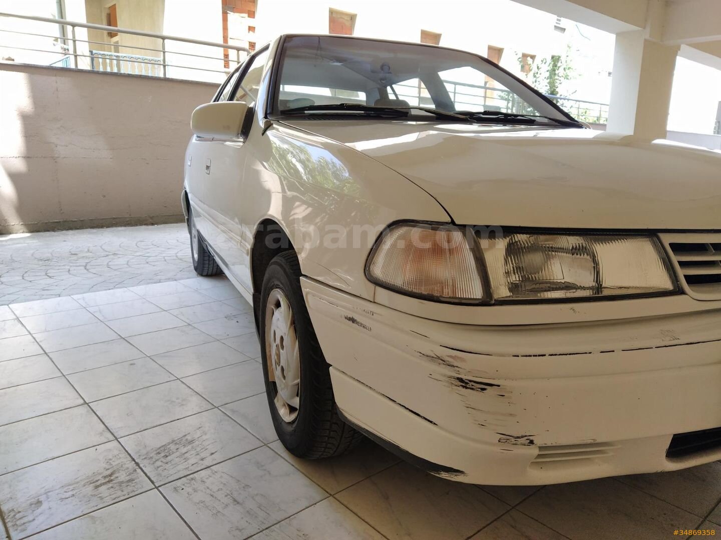 Sahibinden Hyundai Excel 1.5 GLS 1993 Model Isparta 187.571 km Beyaz 7