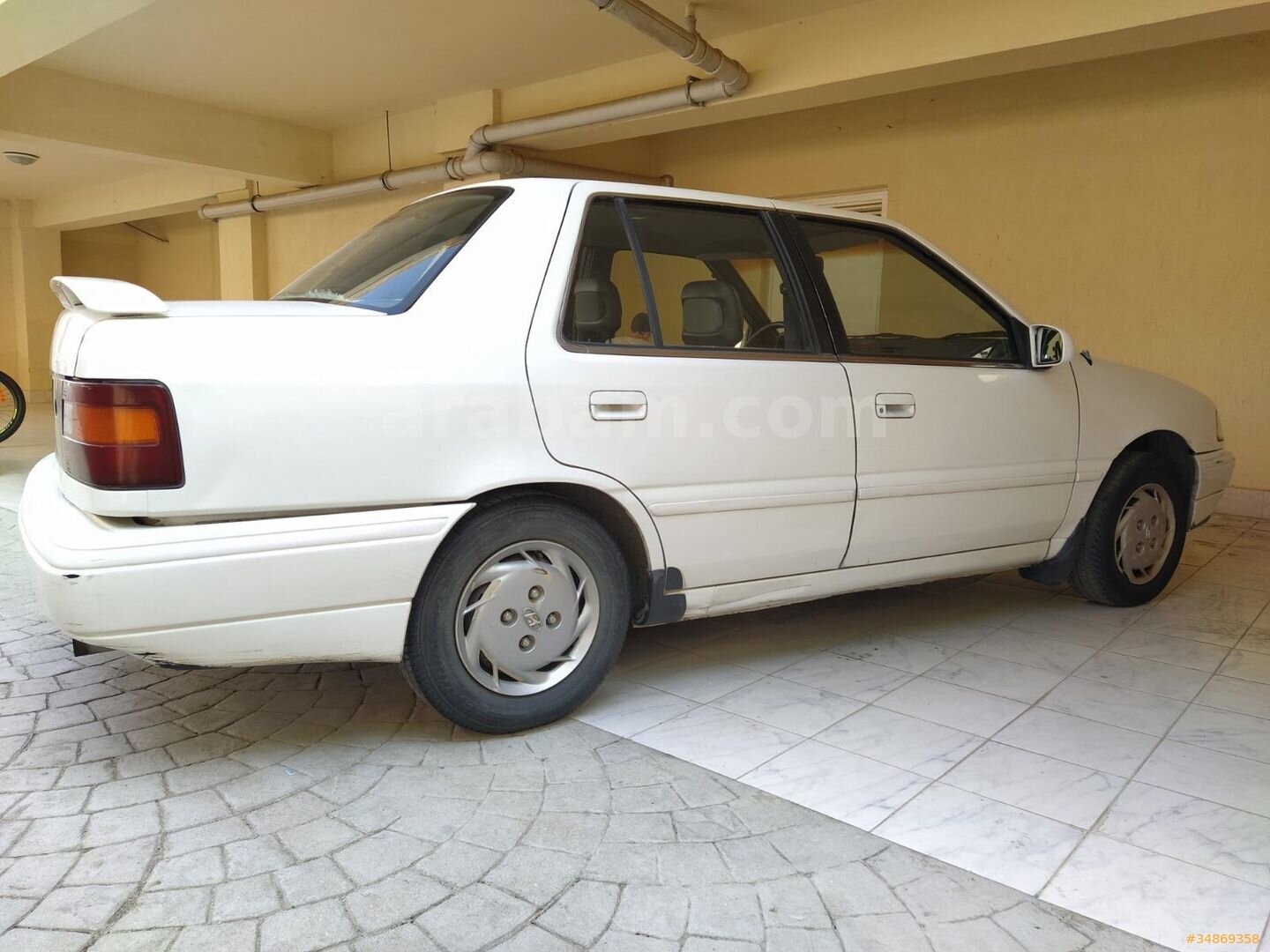 Sahibinden Hyundai Excel 1.5 GLS 1993 Model Isparta 187.571 km Beyaz 3