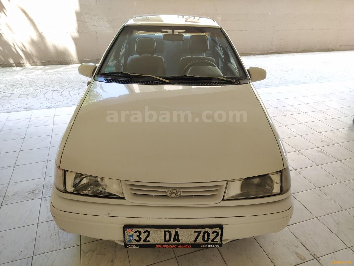 Sahibinden Hyundai Excel 1.5 GLS 1993 Model Isparta 187.571 km Beyaz 1