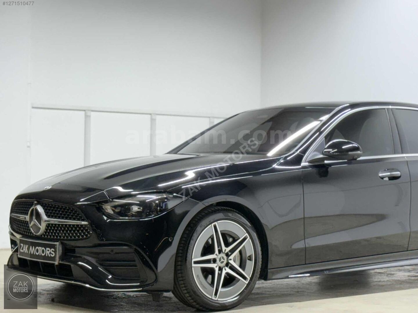 Galeriden Mercedes - Benz C 200 AMG 2023 Model Ankara 9.999 km Siyah 7