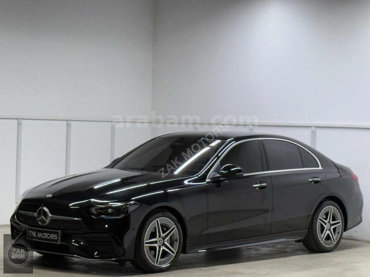 Galeriden Mercedes - Benz C 200 AMG 2023 Model Ankara 9.999 km Siyah 6