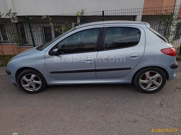 Sahibinden Peugeot 206 1.4 Color Line 2001 Model  kilimalı  